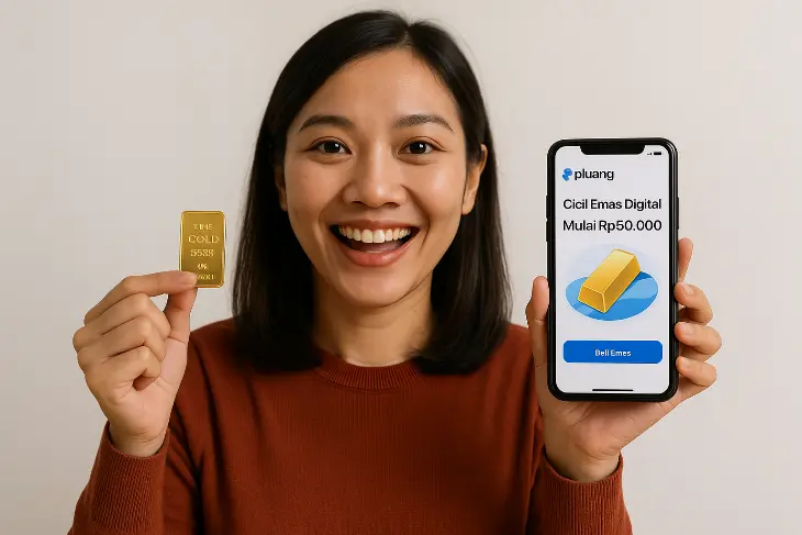 Pluang - Cicil Emas Digital Mulai Rp50.000!