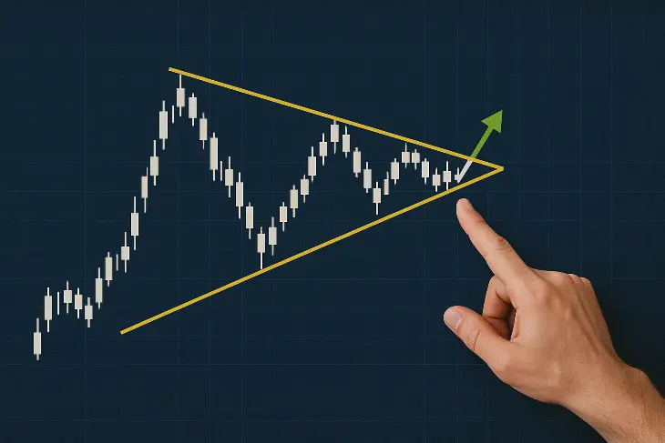 Trading dengan Pola Chart Klasik: Symmetrical Triangle